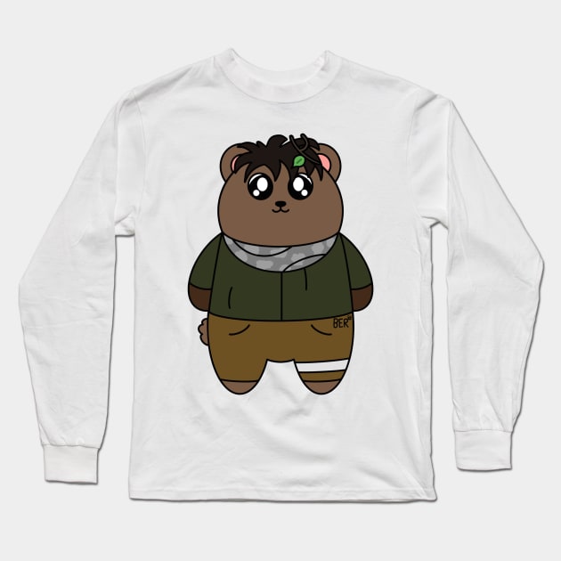 Jake Park Bear Long Sleeve T-Shirt by SentABearToSpace 